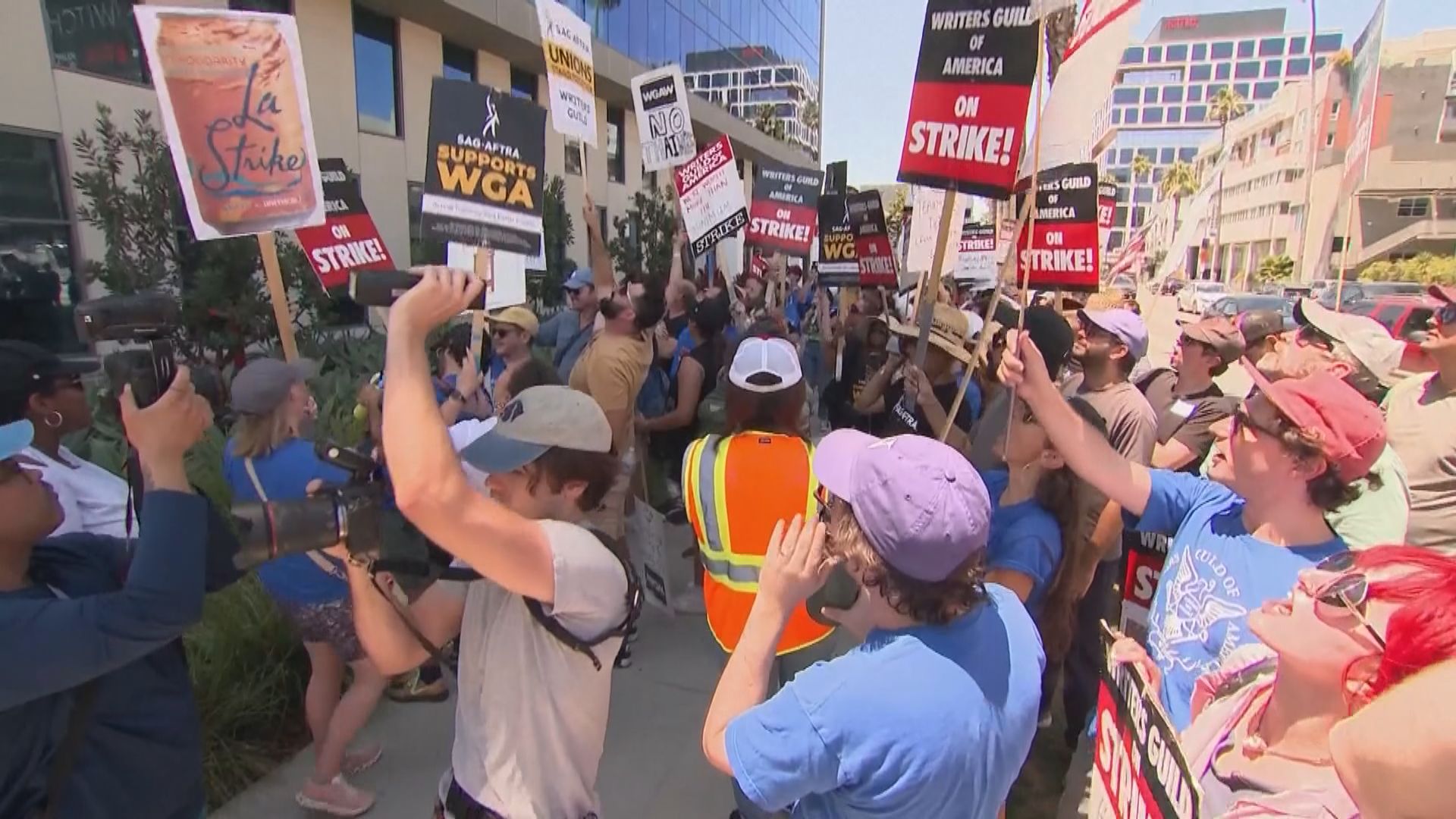 荷里活演員工會發起罷工 料令電影電視製作停擺