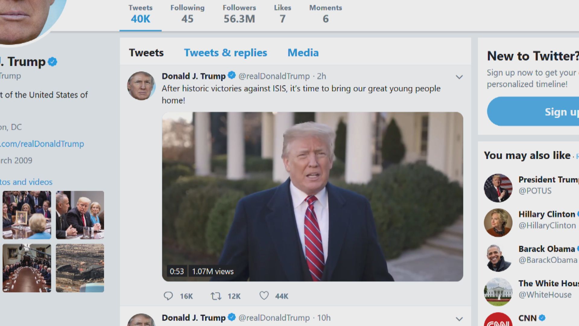 美國計劃60至100日內從敘利亞全面撤軍