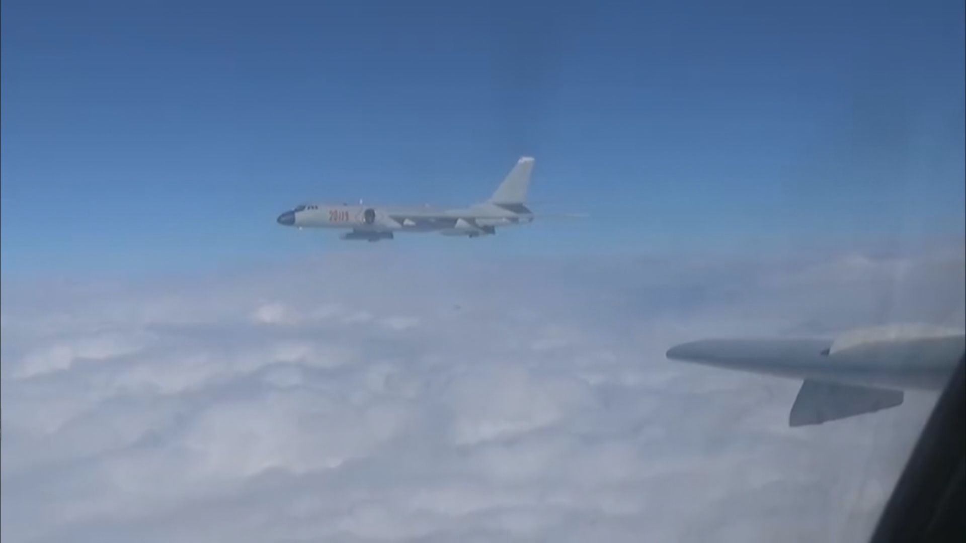 台灣指解放軍戰機轟炸機進入防空識別區