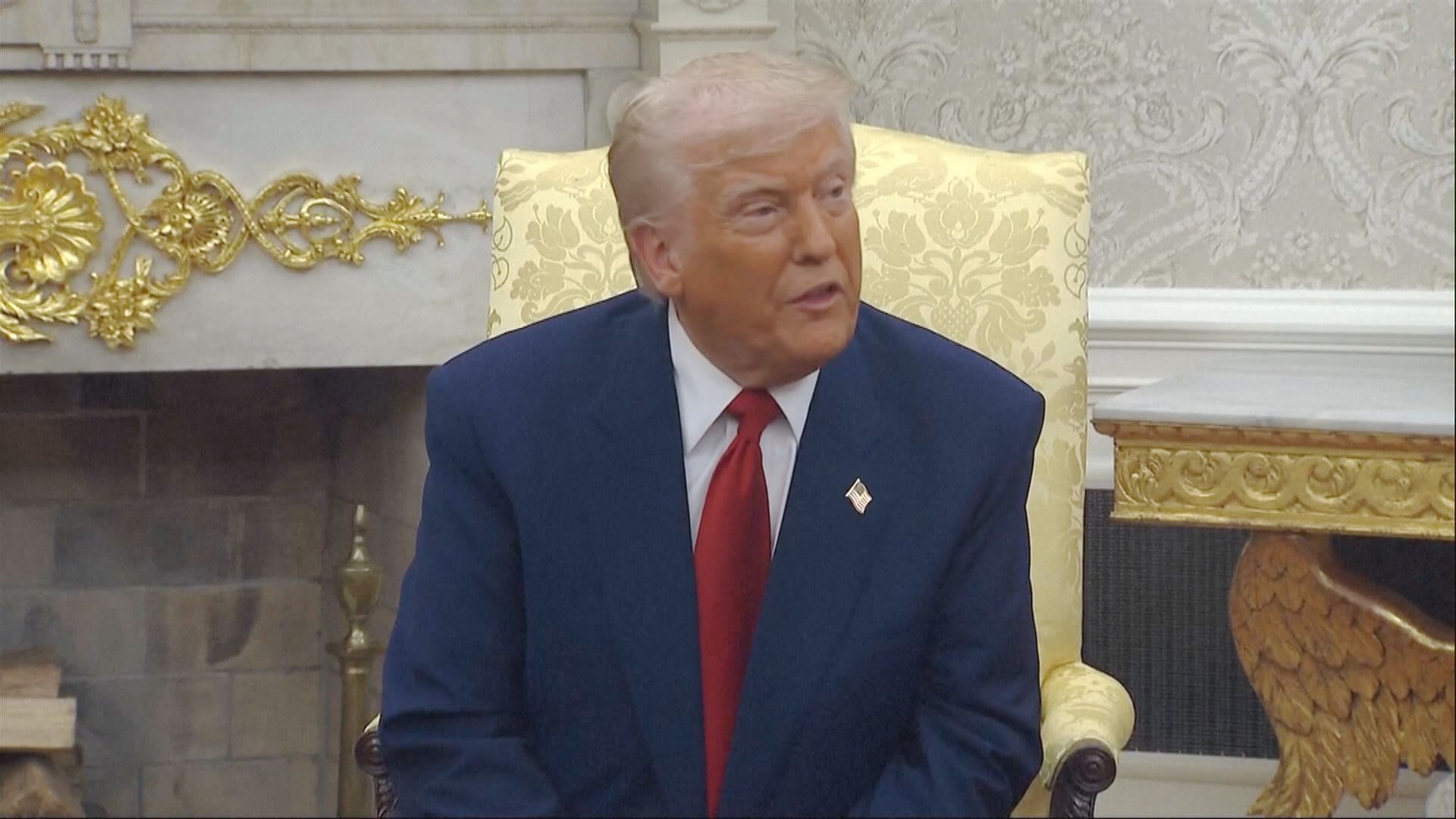 關稅戰｜特朗普揚言對華再加徵50%關稅　稱不擔心貿易伙伴靠攏中國