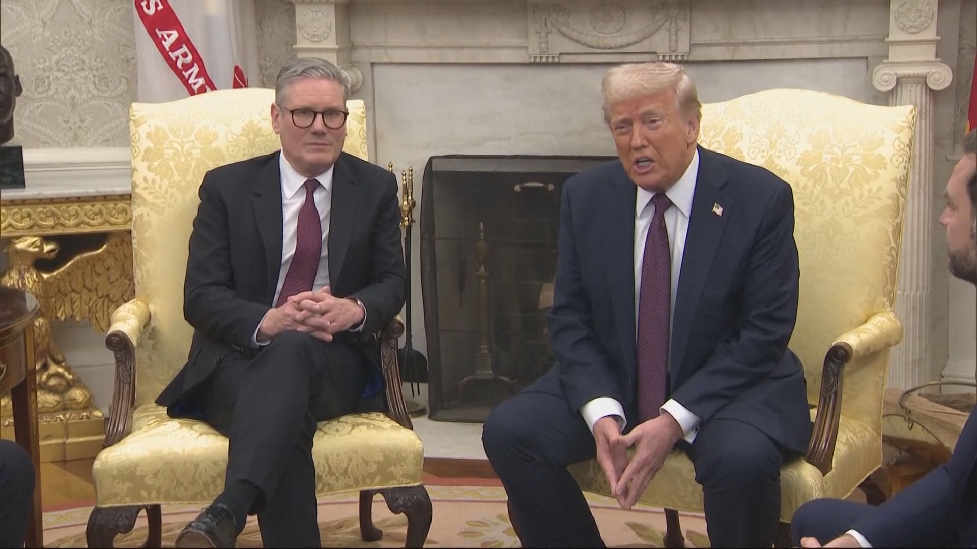 關稅戰｜特朗普再次表示美中兩國正討論關稅議題