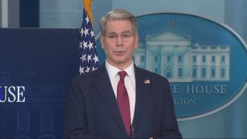 關稅戰｜美國財長：幾周內會與中方官員會面