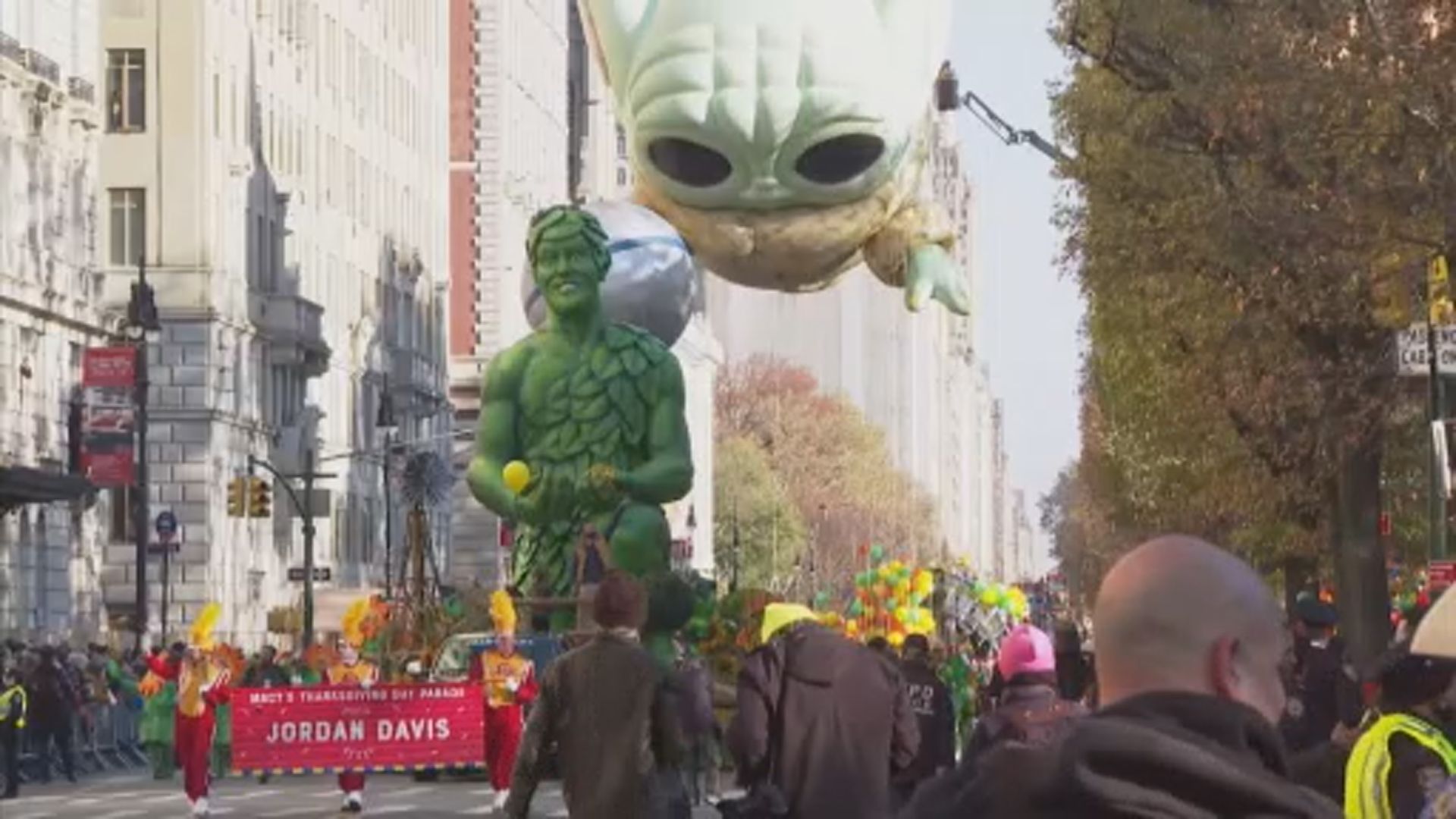 美國紐約舉行感恩節巡遊