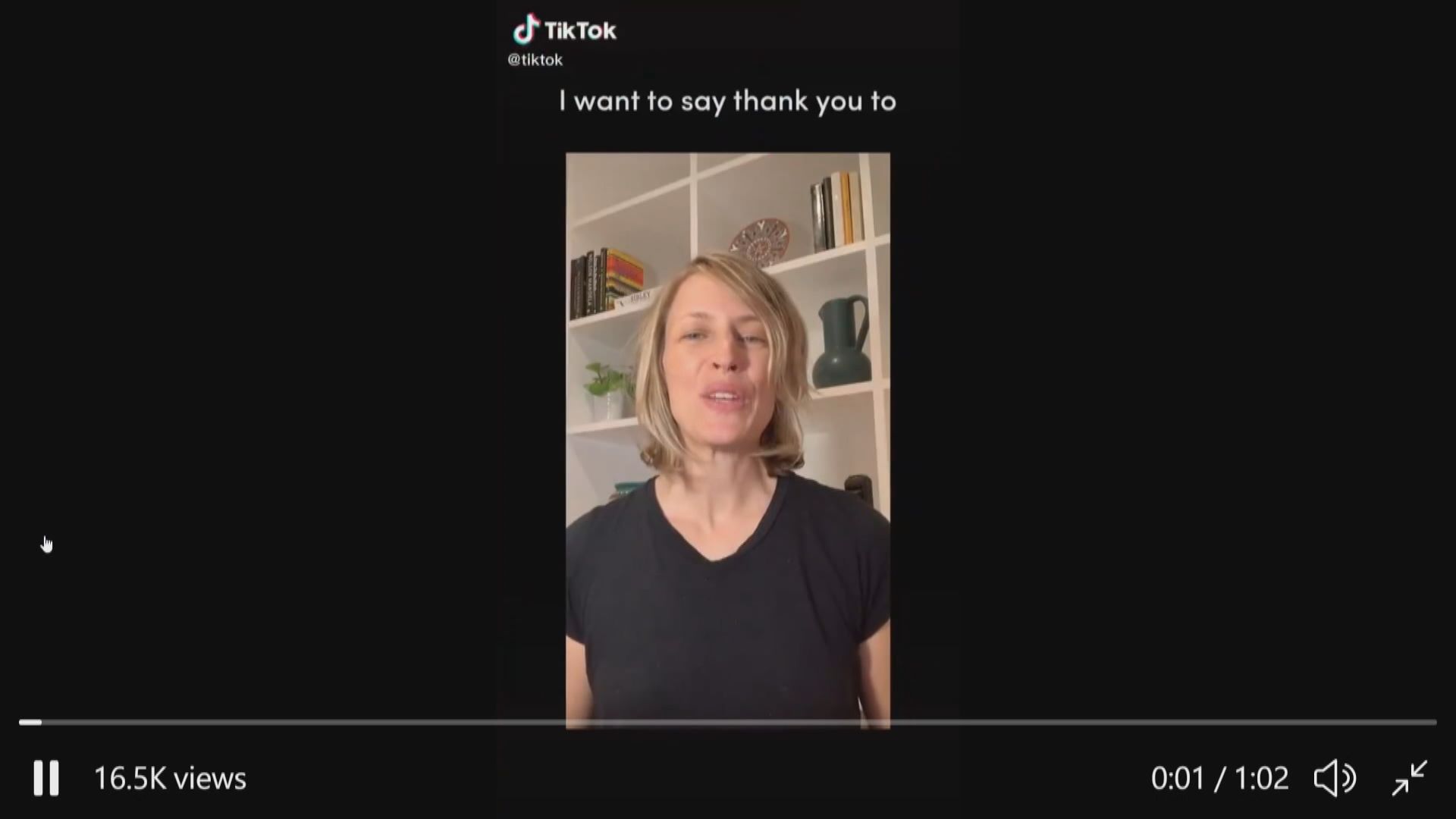 TikTok上載短片表示無意遷離美國