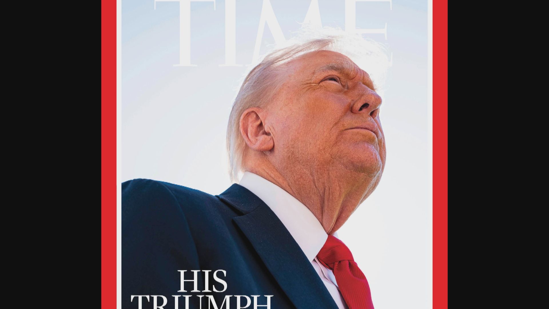 特朗普登《時代》雜誌封面　但批評封面相「史上最差」