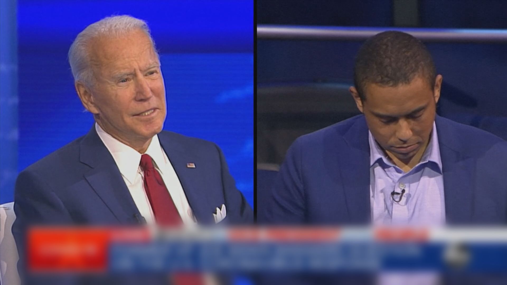 電視台答問會　拜登就再抨擊特朗普無認真應對疫情