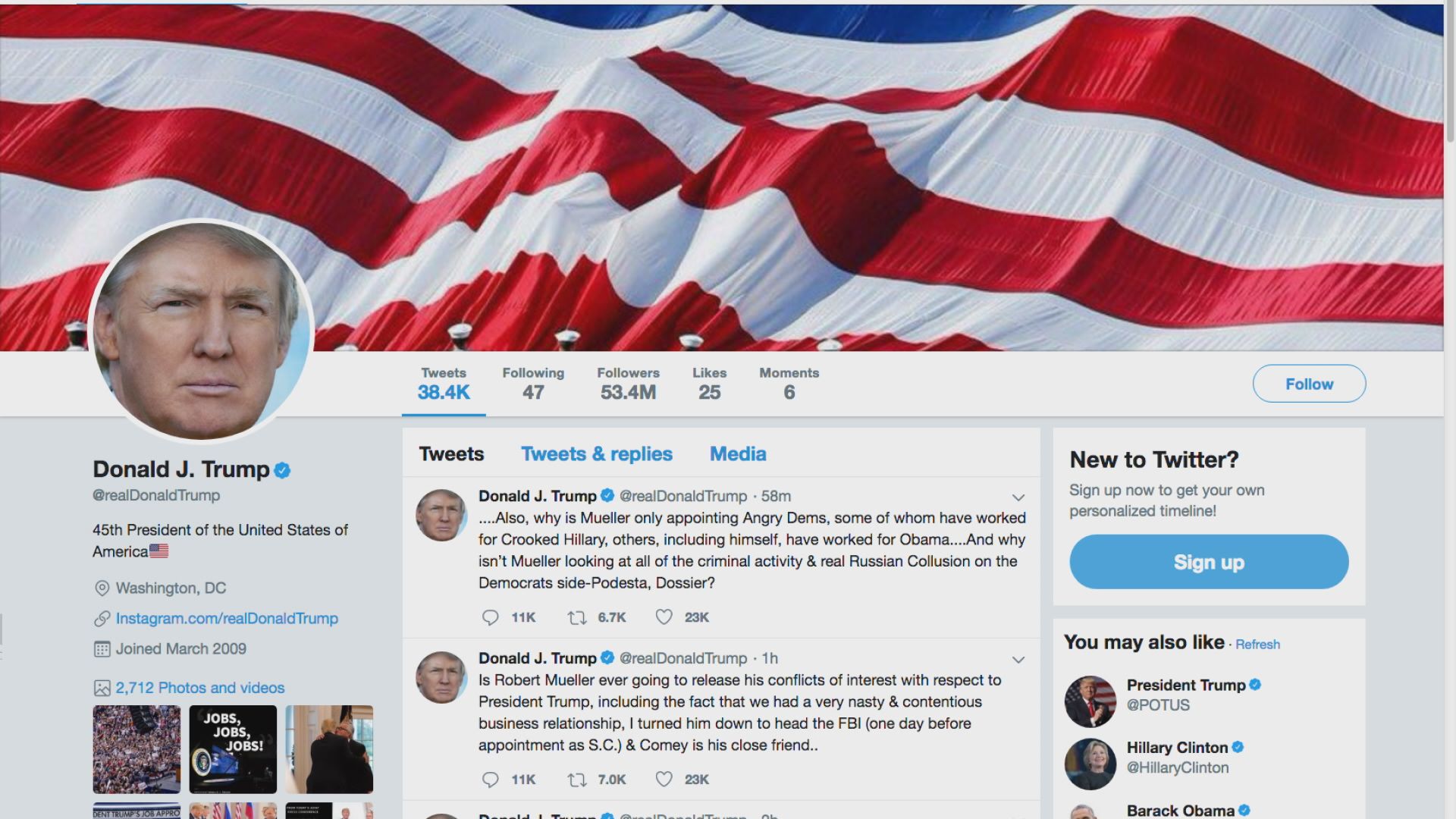 特朗普再批傳媒製造假新聞