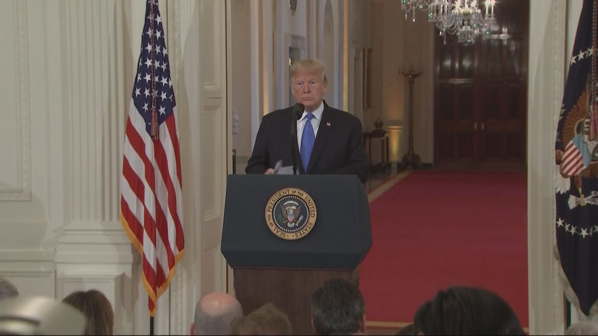 特朗普警告若民主黨對他調查將會報復