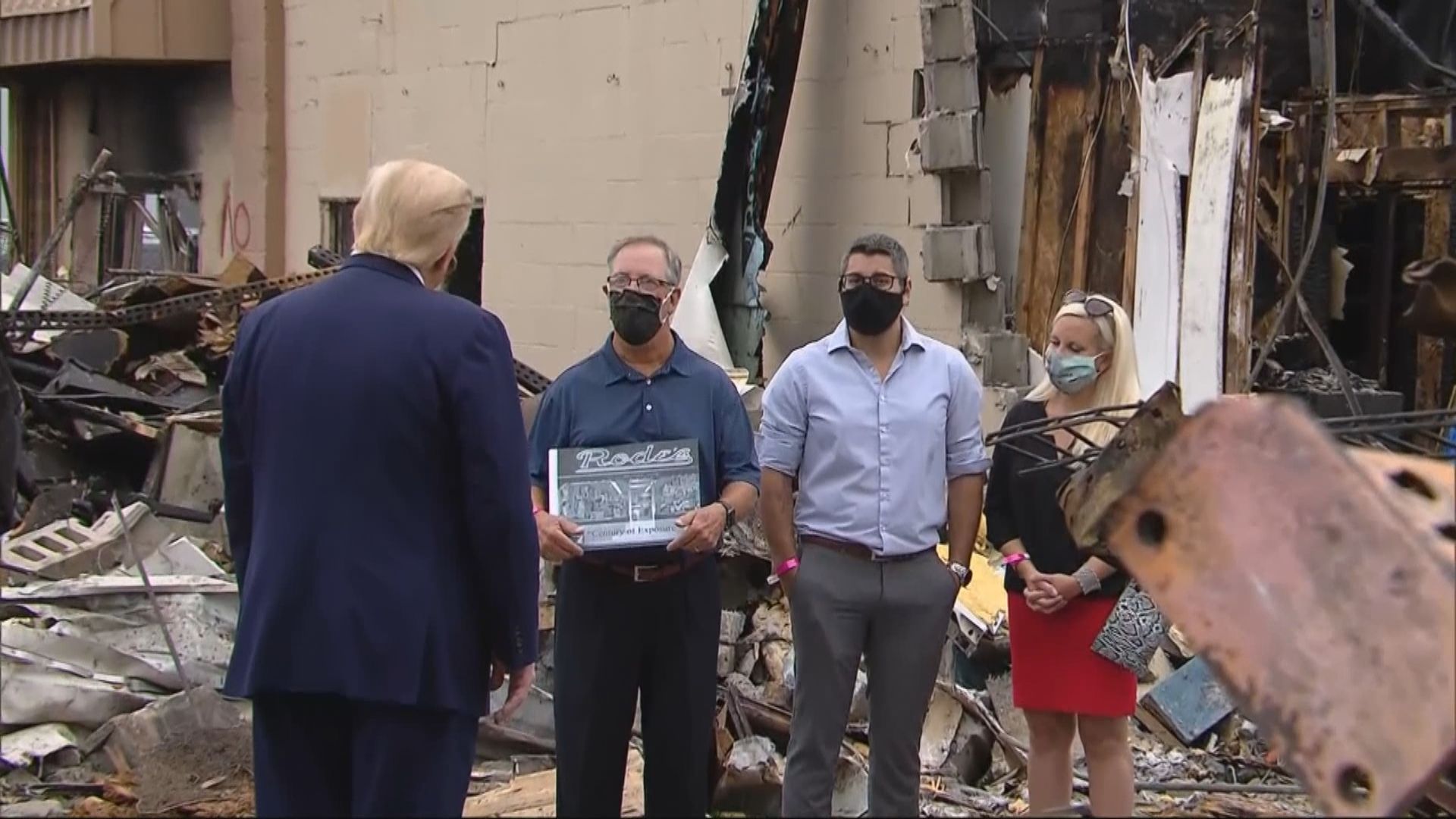 基諾沙市爆反種族歧視示威　特朗普允聯邦政府提供款項重建