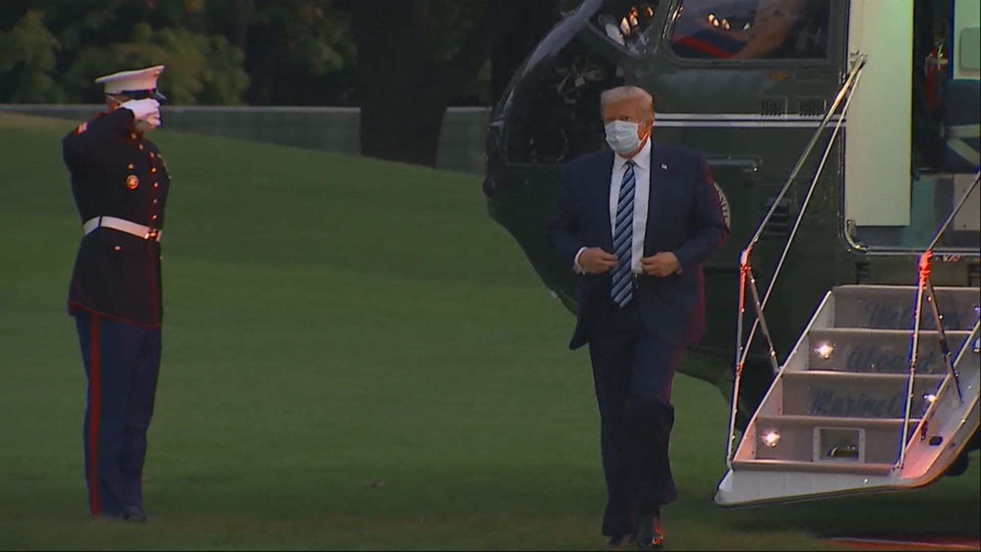 白宮幕僚長指特朗普健康情況良好