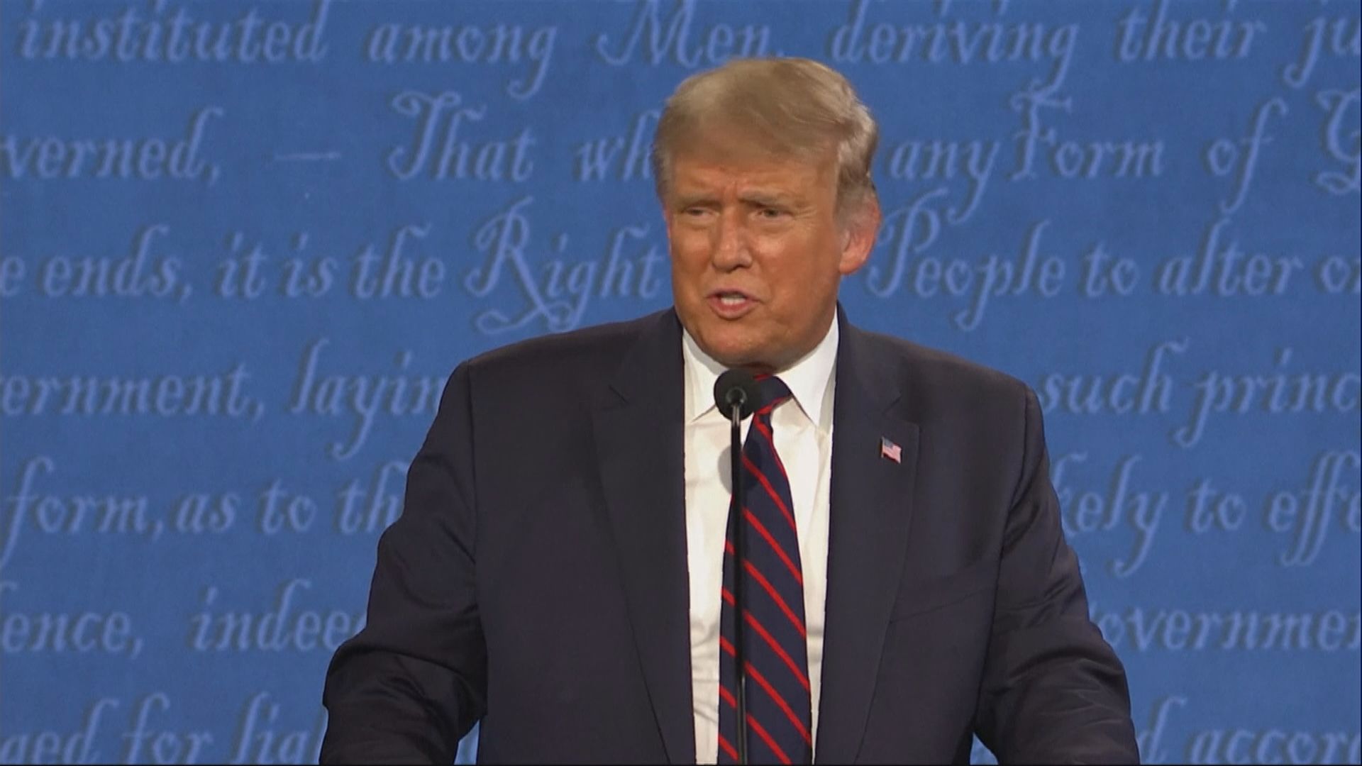 特朗普反對總統候選人辯論視像形式舉行　稱不會參與