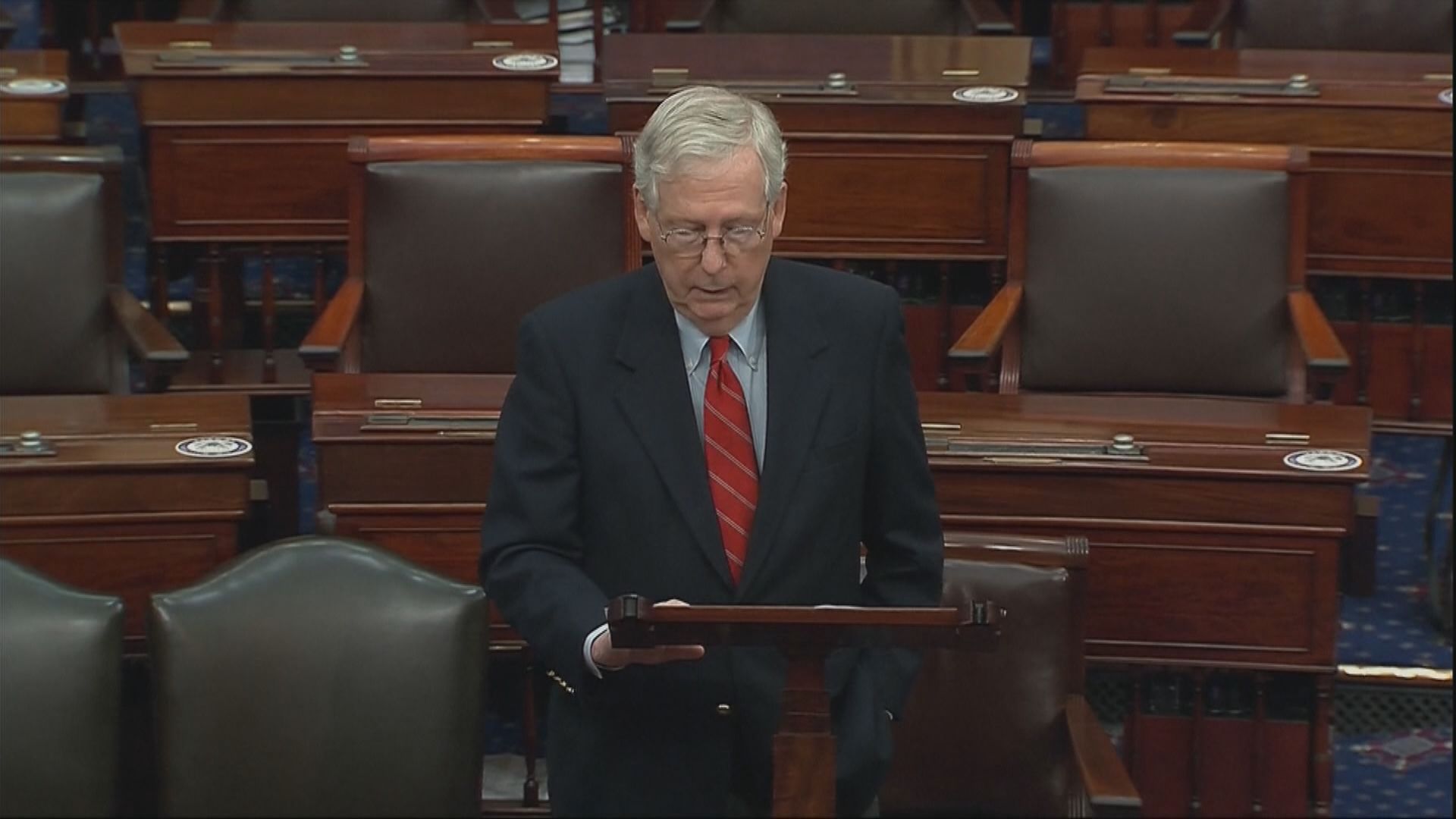 參議院共和黨領袖麥康奈爾：特朗普有權挑戰選舉結果