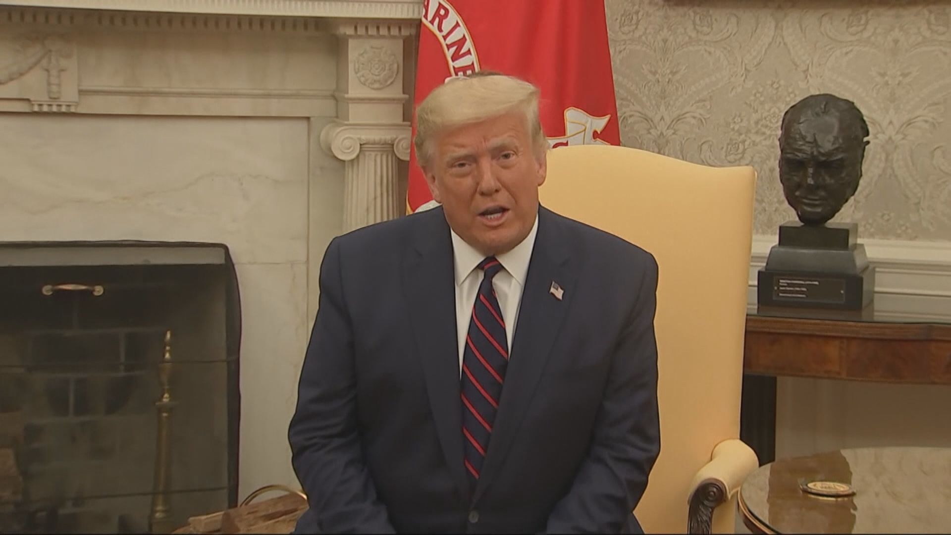 報道指特朗普下周三早上離開華盛頓