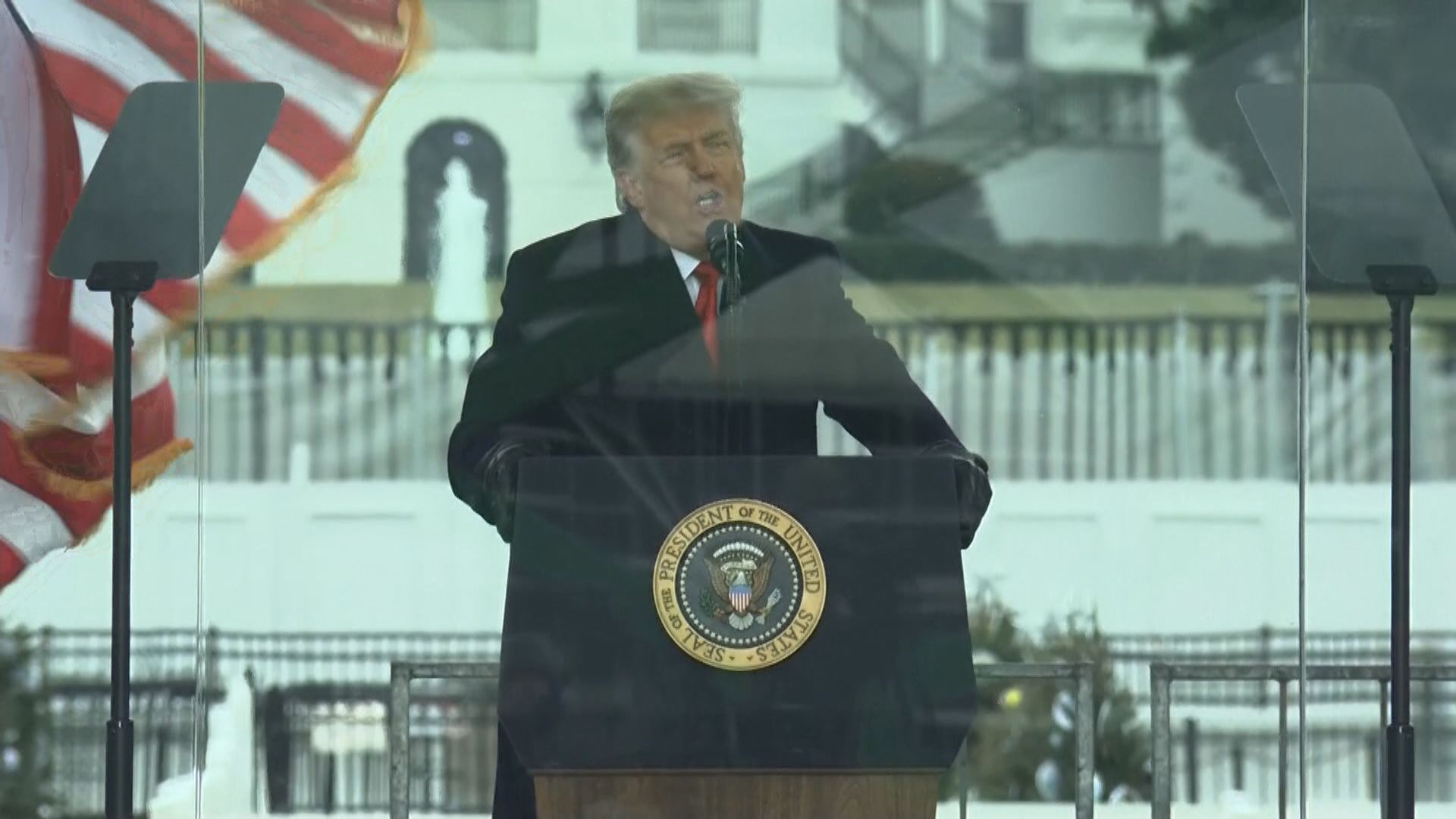 美國國會警察指控特朗普涉及本土恐怖主義