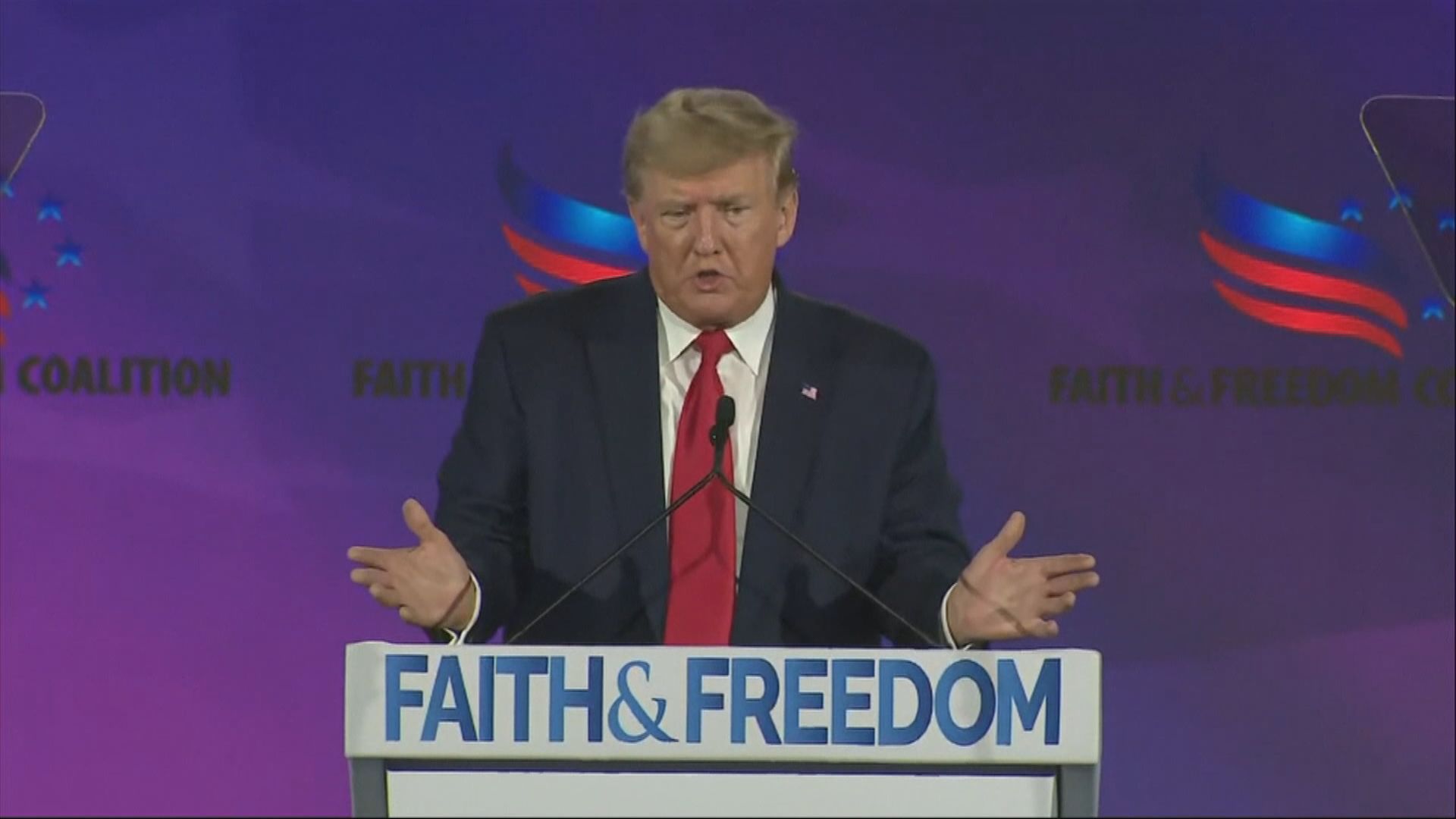 特朗普批國會騷亂調查是政治迫害