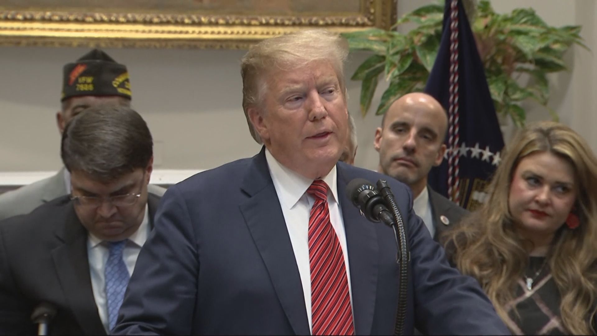 特朗普出庭前夕 當局未接獲破壞審訊過程威脅