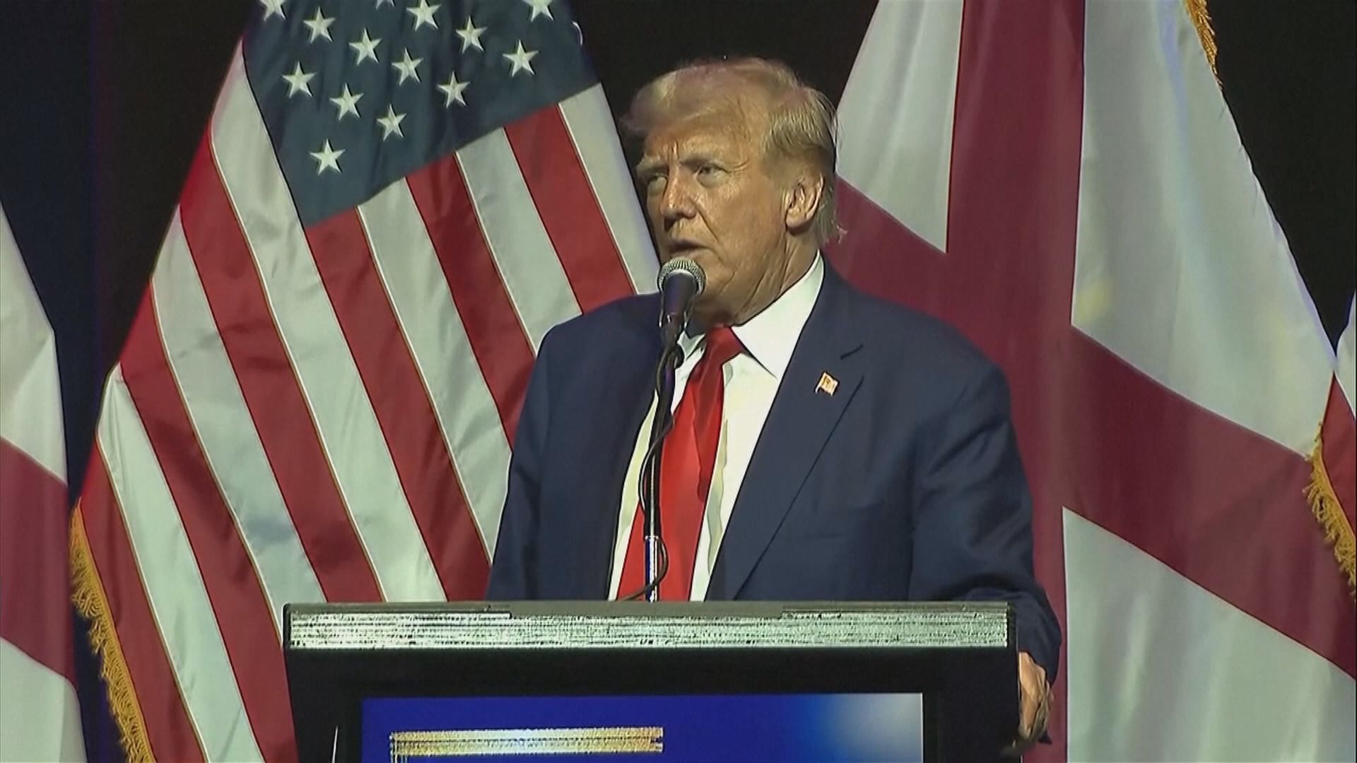 特朗普稱針對他的檢控有利其明年大選選情