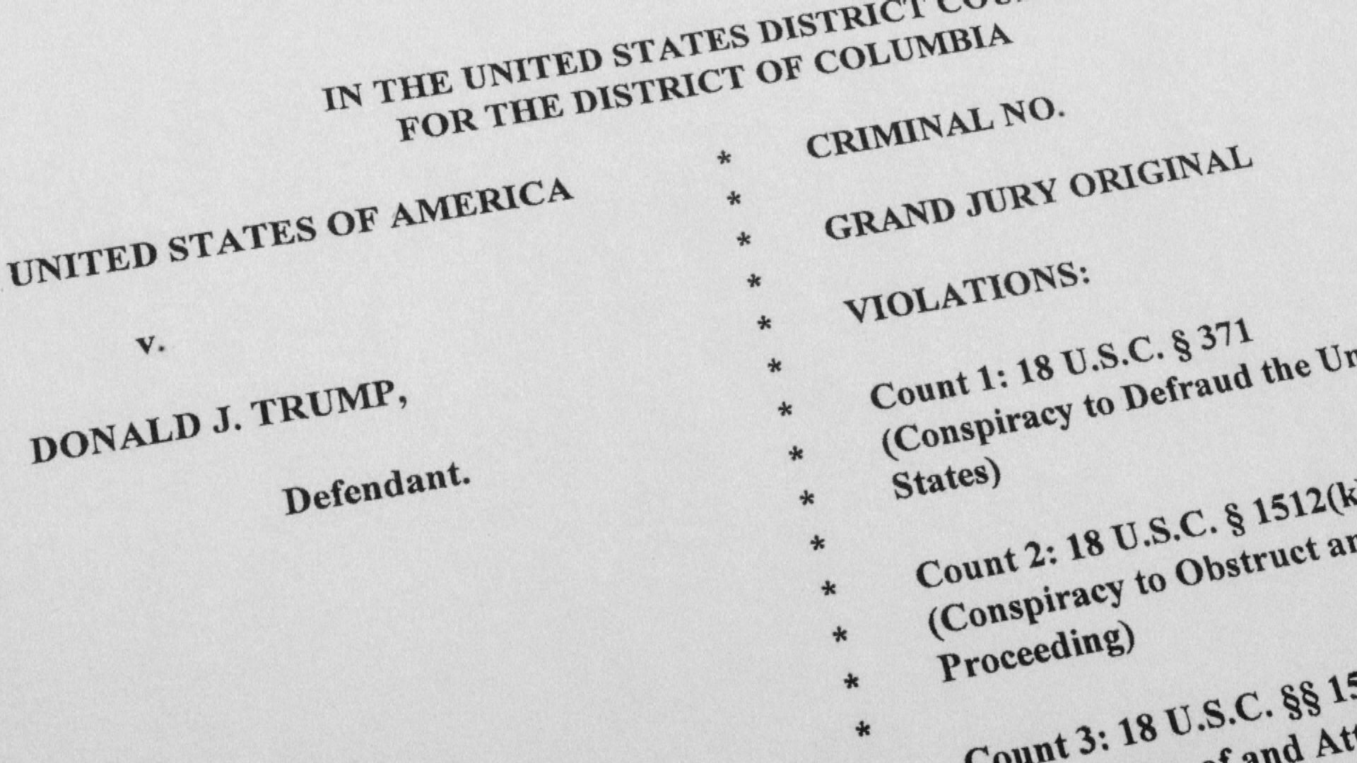 特朗普企圖推翻總統選舉結果案明年3月4日開審