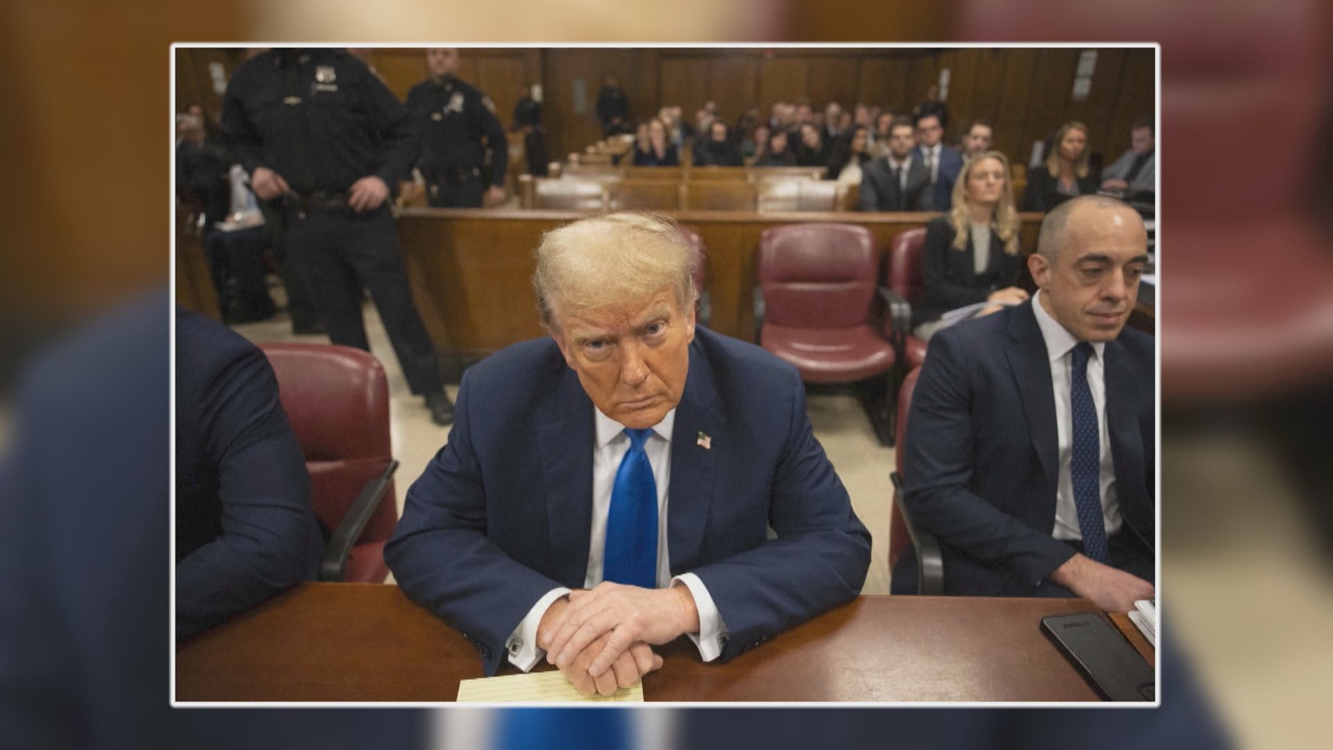 特朗普涉偽造商業紀錄案開審 控辯雙方作開案陳詞