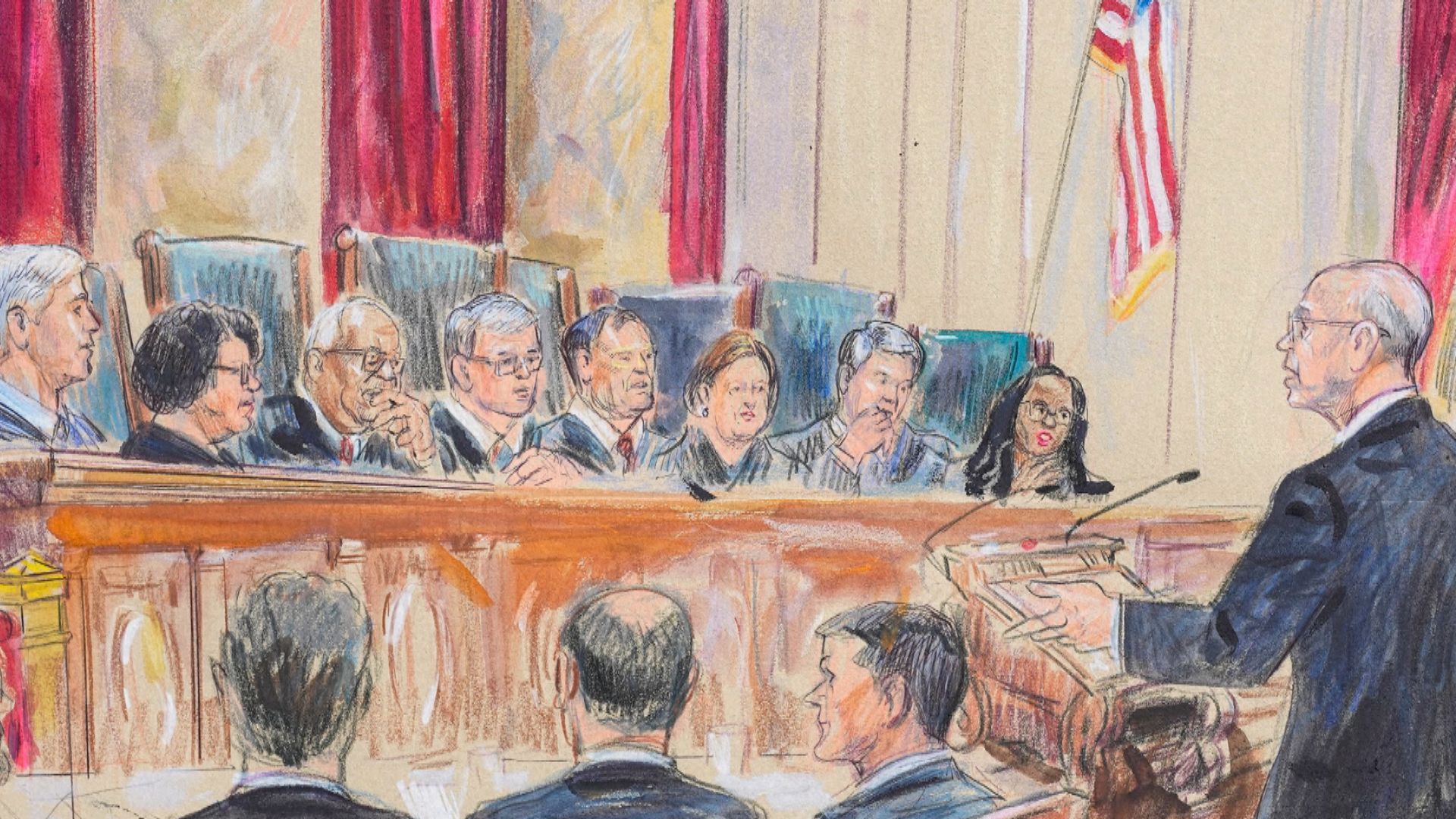 美國最高法院審理特朗普是否享有刑事豁免權