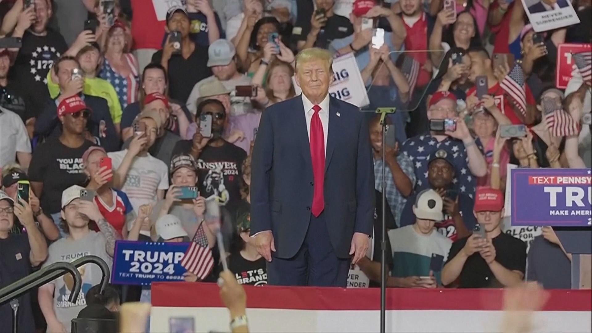 特朗普指已確定大選副手人選 或於周四辯論亮相