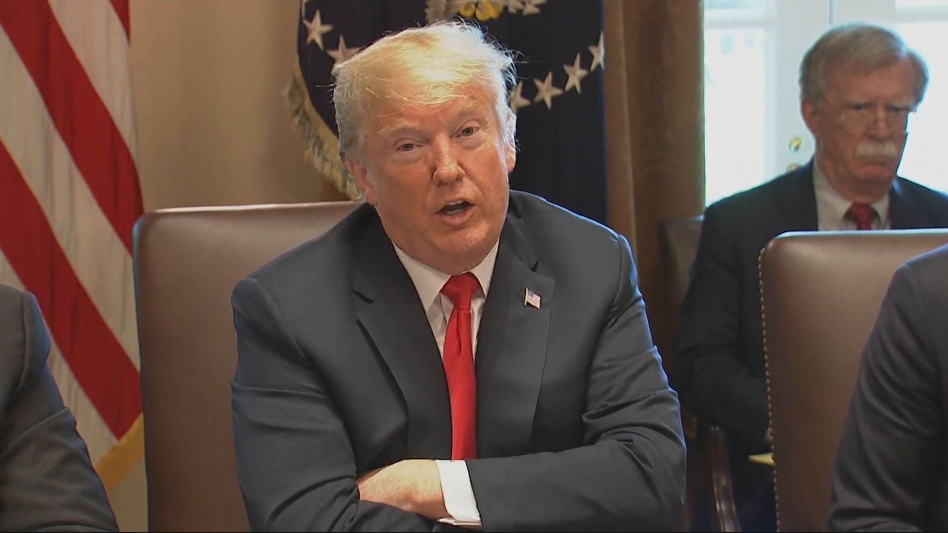 特朗普稱對土耳其會再有行動