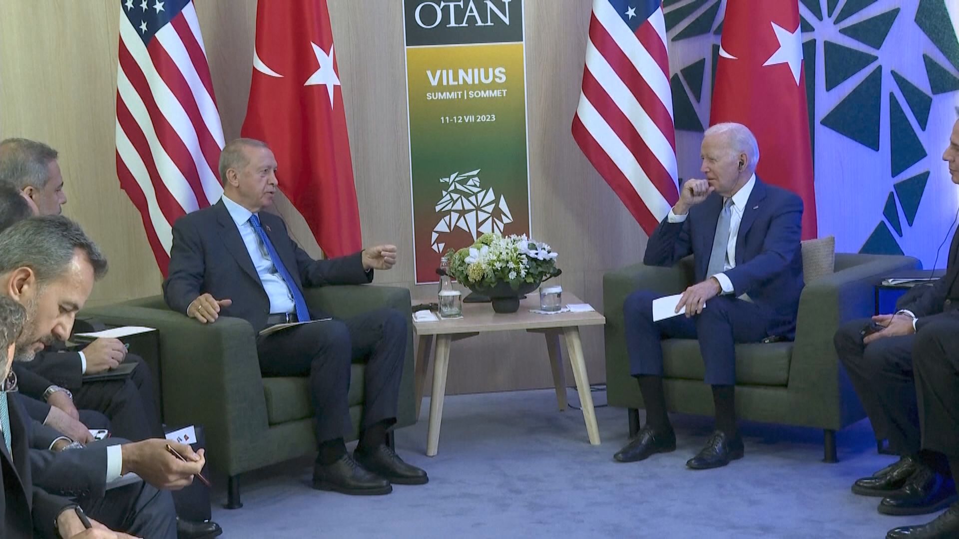 拜登見埃爾多安 感謝對方對瑞典加入北約開綠燈