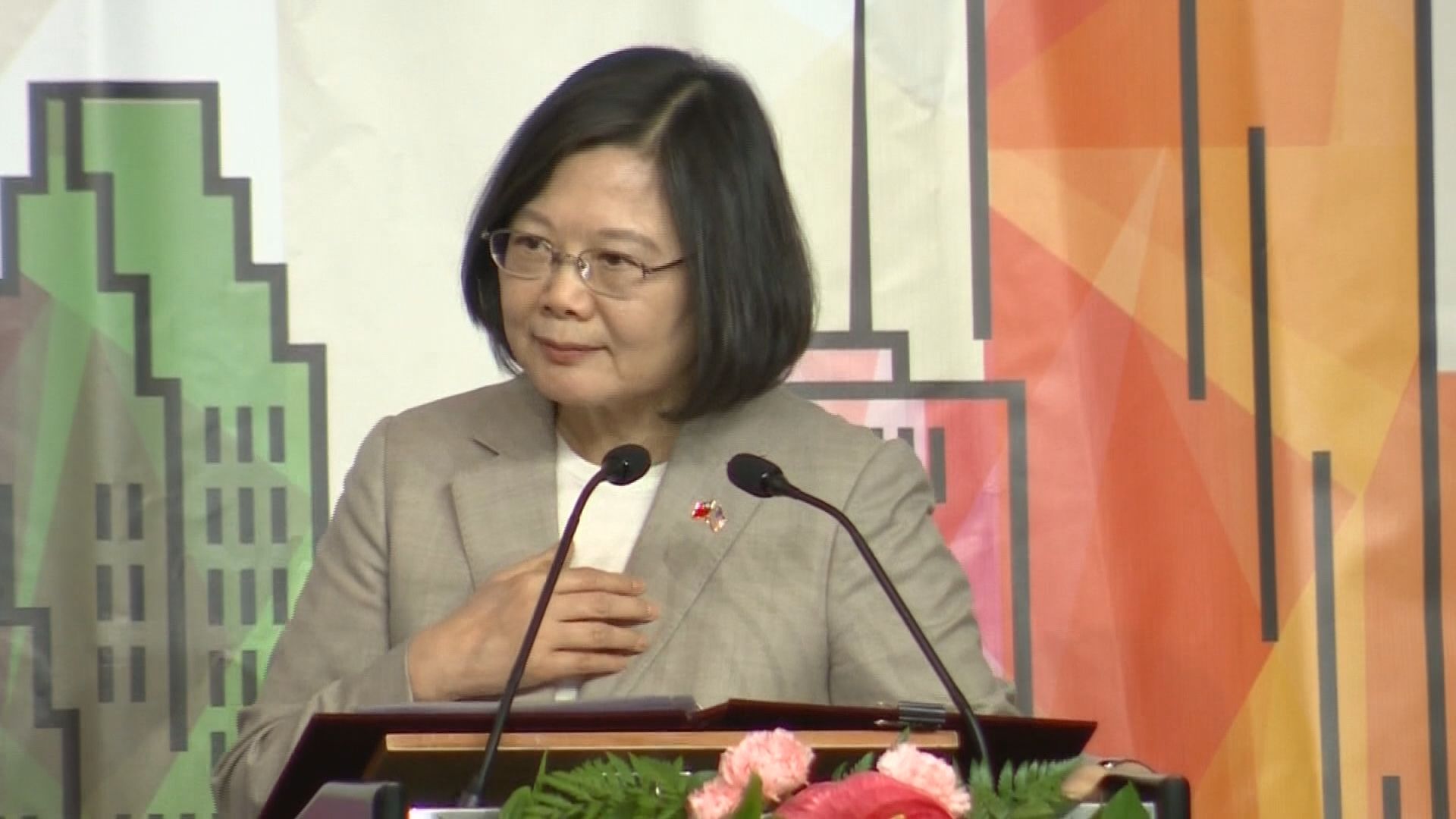 蔡英文指會讓台灣脫胎換骨