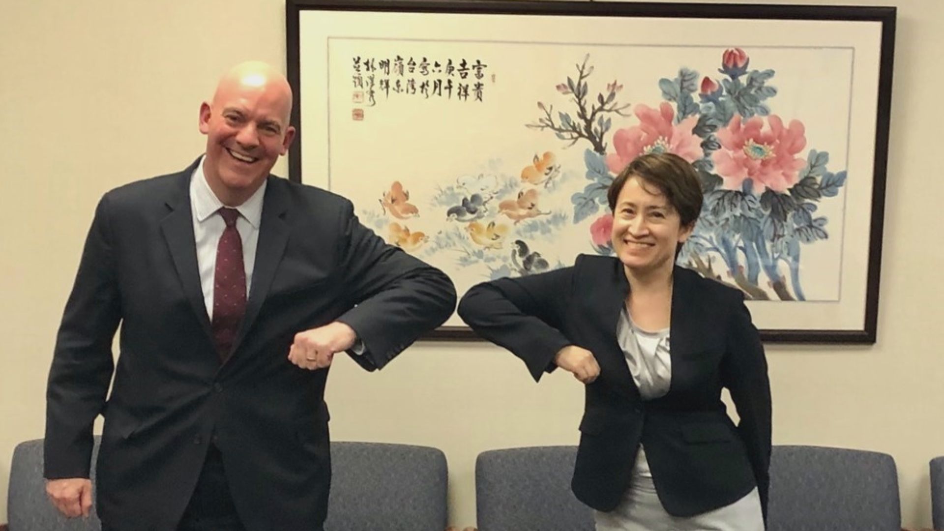 美台外交官員會面　外交部敦促美方停止操弄涉台議題