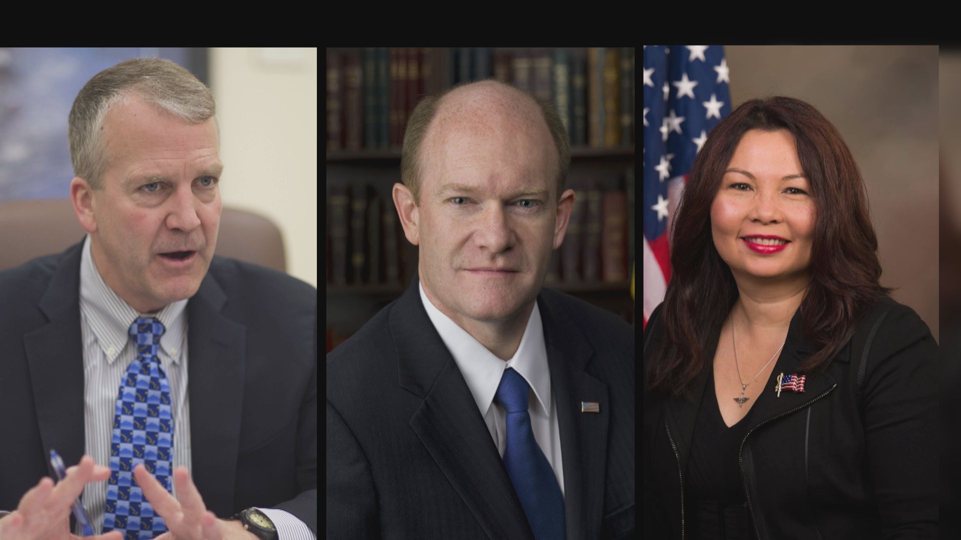 三名美國參議員周日訪問台灣