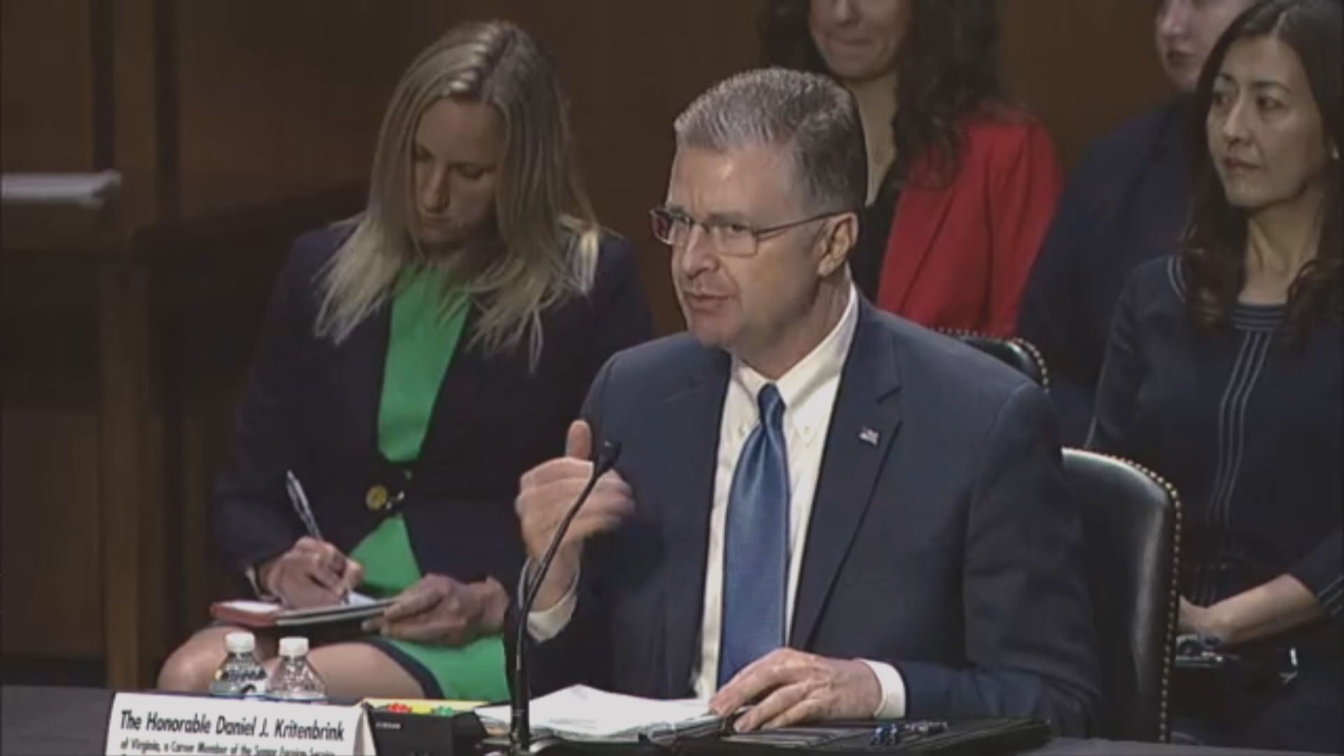 美國助理國務卿提名人指應進一步發展與台關係