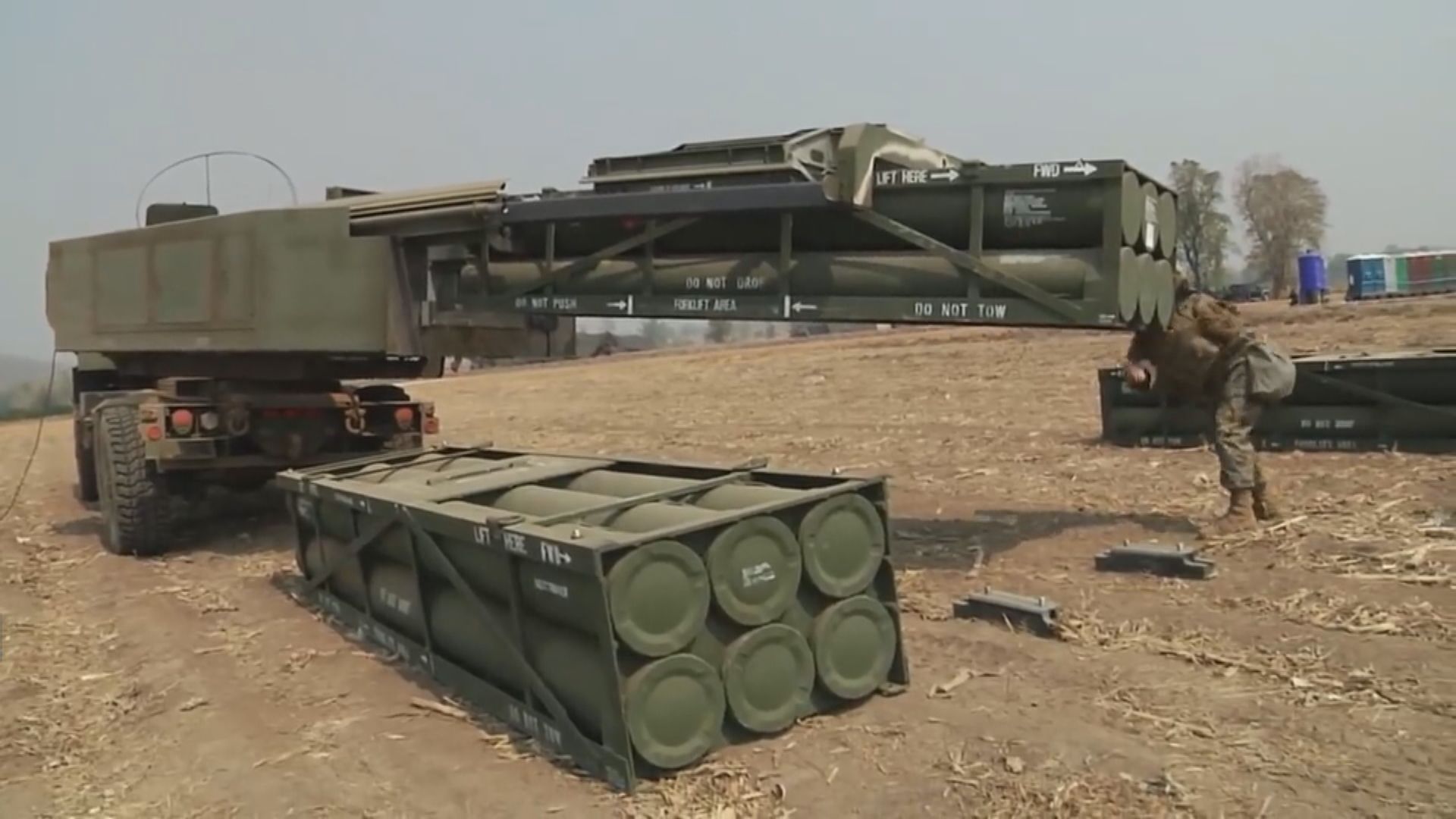 美台簽署兩項軍售合約　涉及多管火箭系統