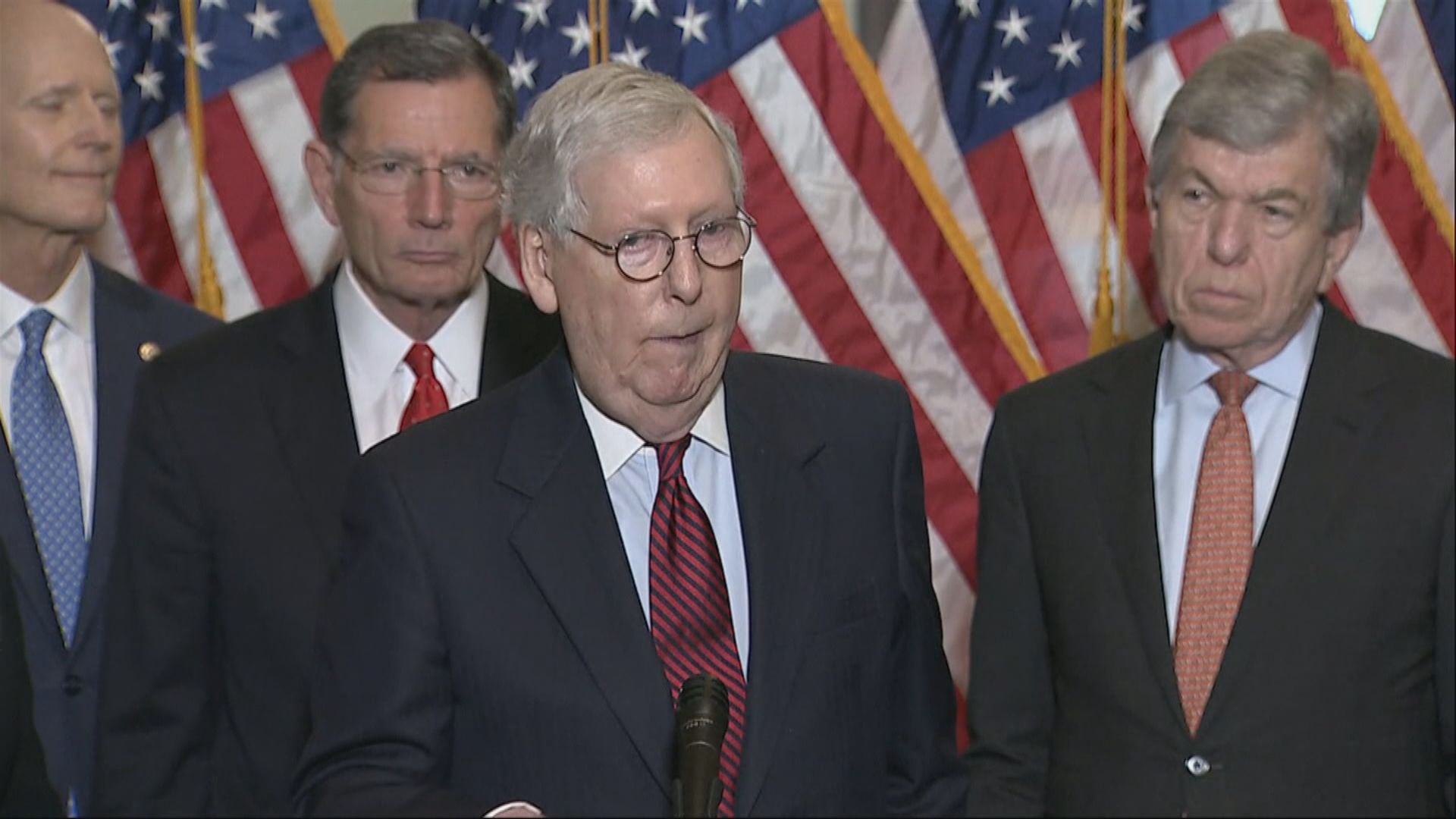 美參院少數黨領袖支持美國對台售武阻止大陸攻台