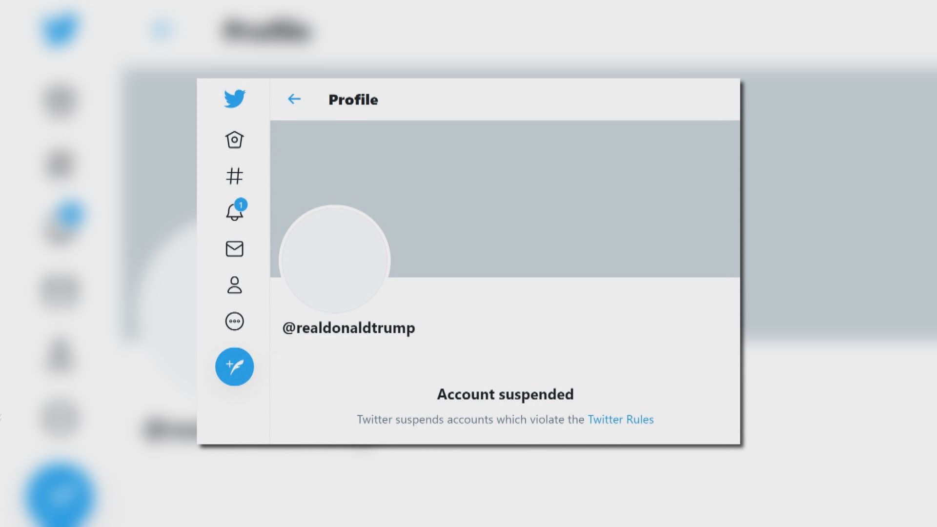 Twitter永久封鎖特朗普帳戶