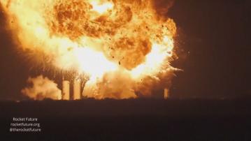 SpaceX德州星艦基地測試火箭故障爆炸