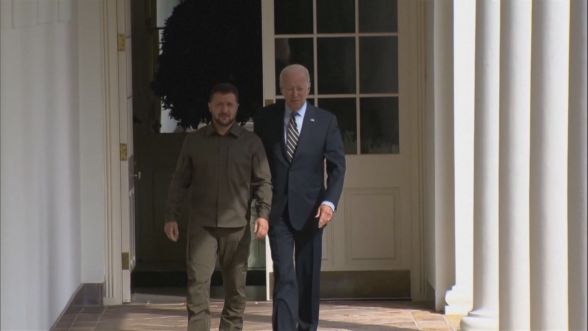 白宮宣布拜登周二會晤澤連斯基