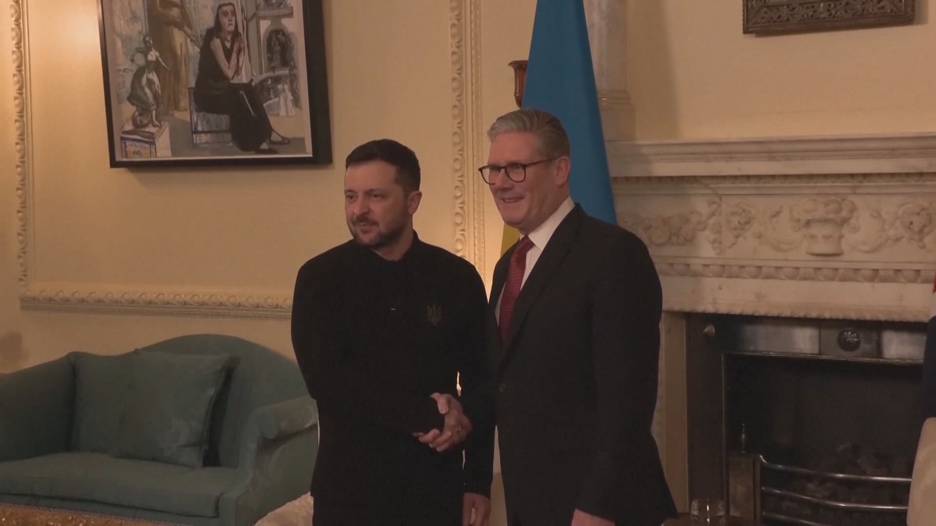 澤連斯基訪英獲熱情歡迎　周日將覲見英王及與歐洲多國領袖會面