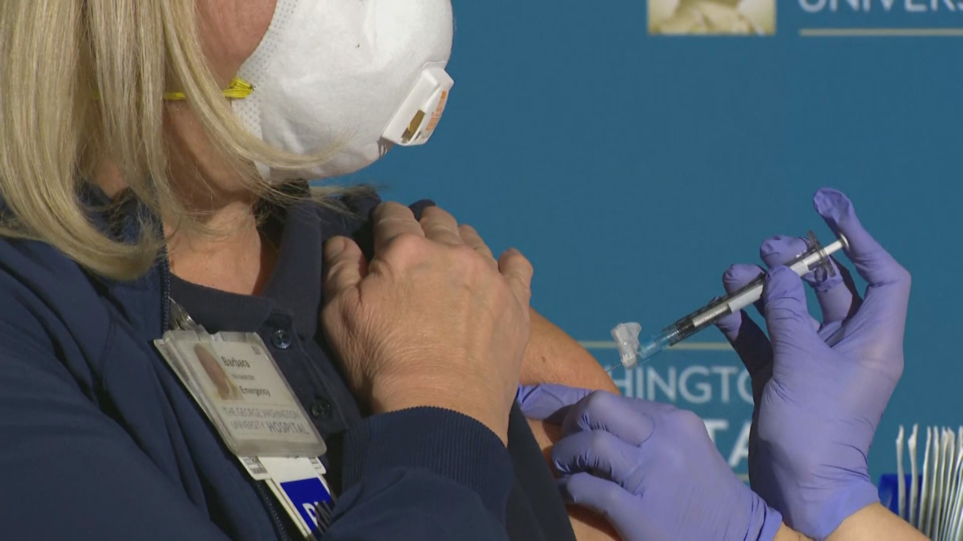 美國接獲6宗接種輝瑞疫苗後出現過敏個案