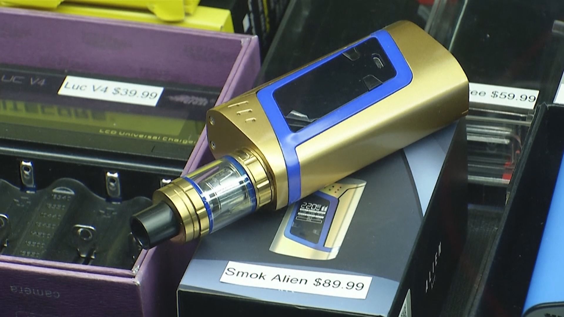 美國禁售部分口味電子煙