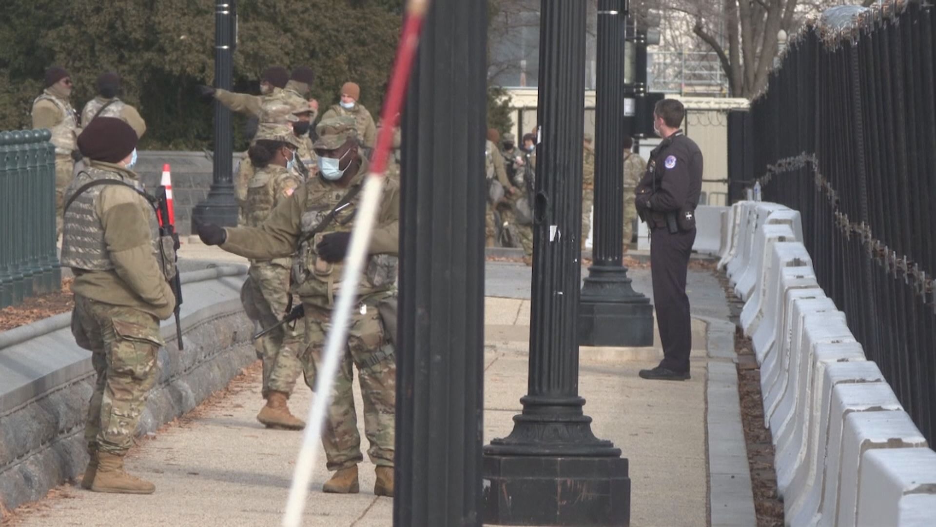 聯邦調查局審查派駐華府國民警衛軍成員