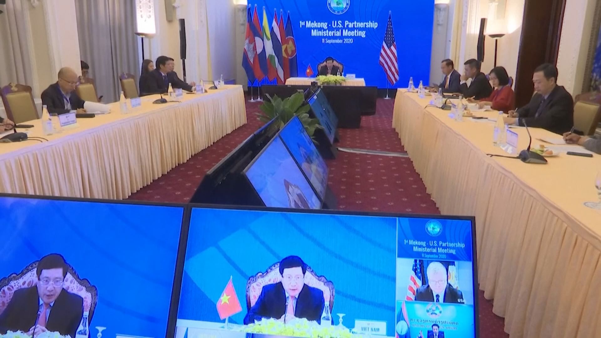 美國冀推動湄公河國家繁榮和平