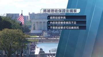 美國將要求部分簽證申請者繳付最高1.5萬美元保證金