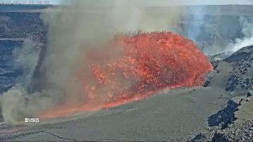 美國夏威夷基拉韋厄火山再爆發　岩漿噴發高度達30米 
