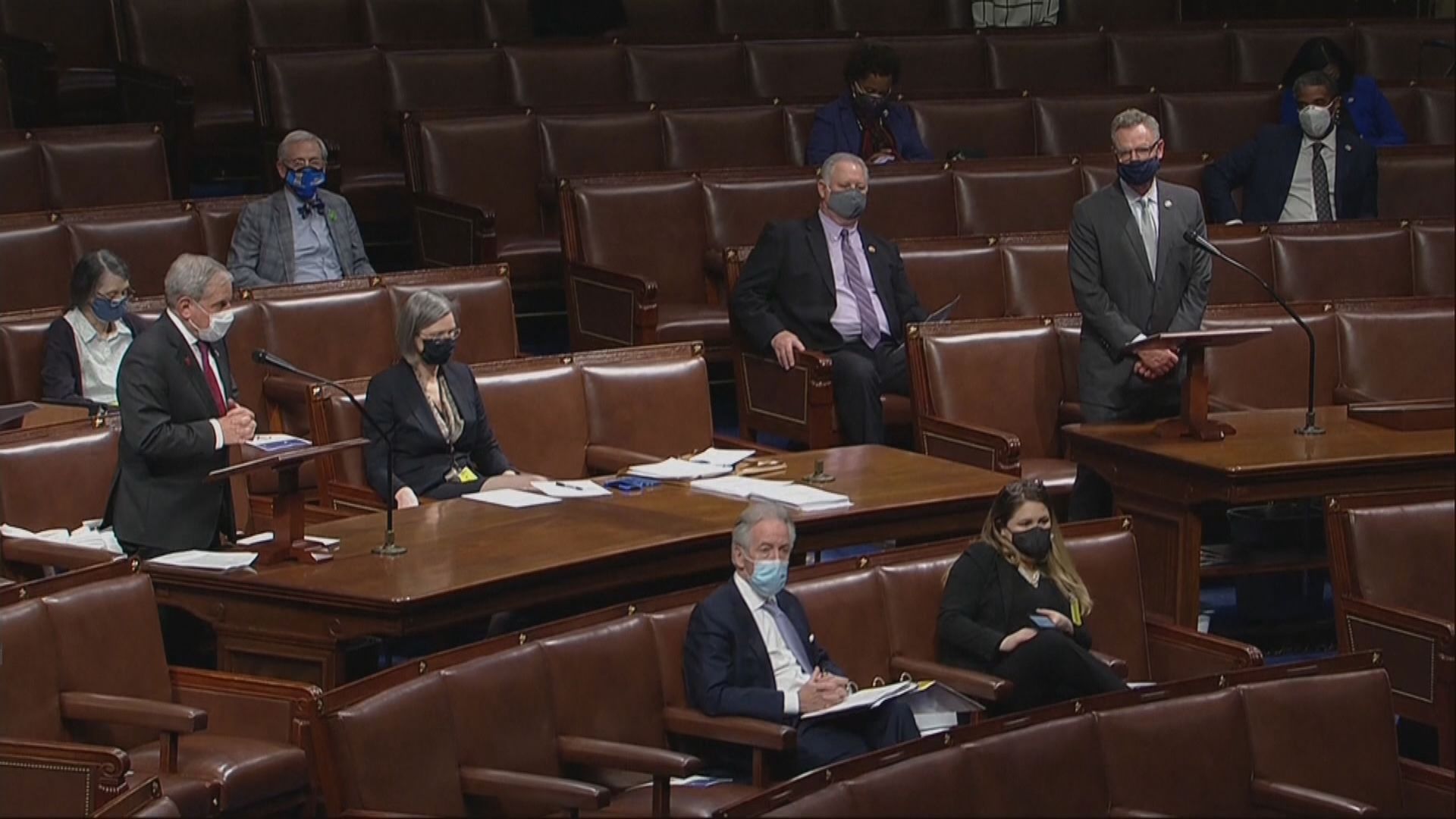 美眾議院通過1.9萬億美元疫情紓困方案