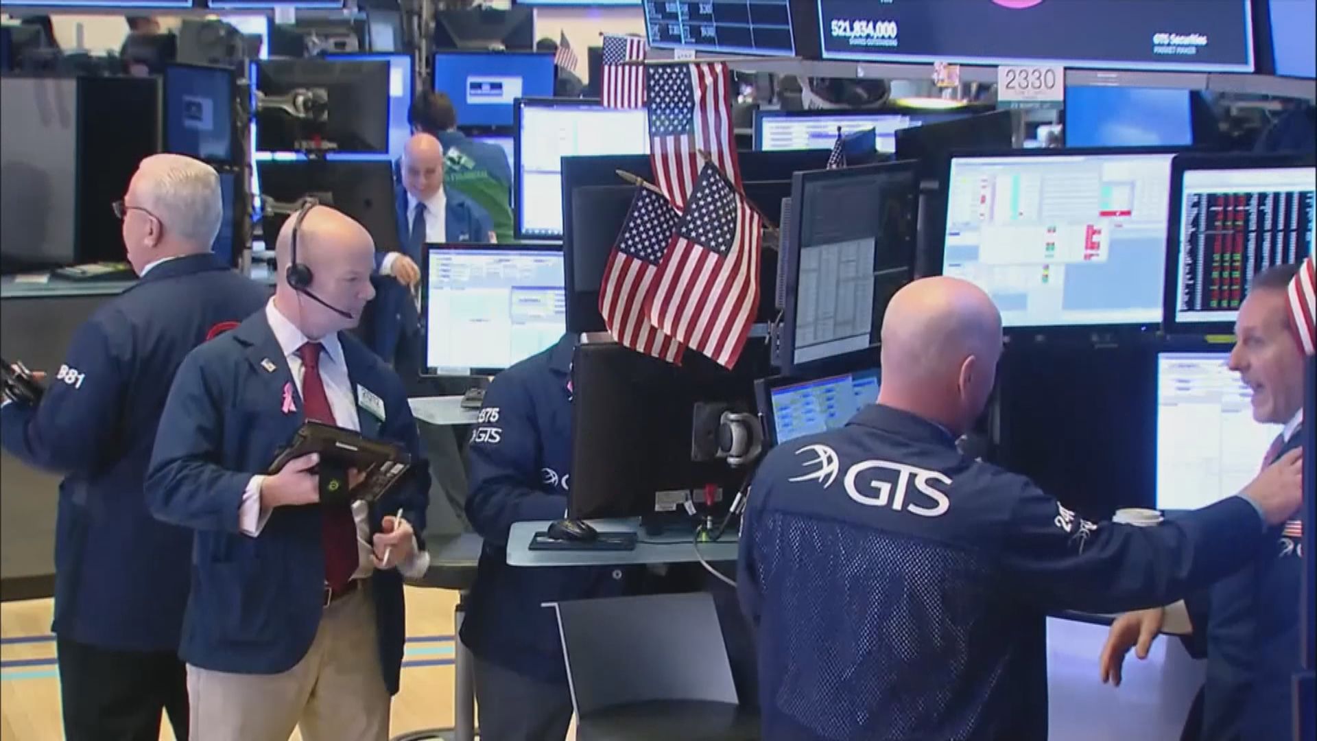 美股反彈　道指重上二萬關口