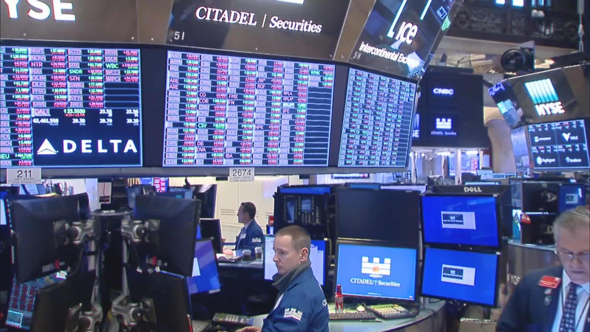 美股上升　受助大型科技股造好