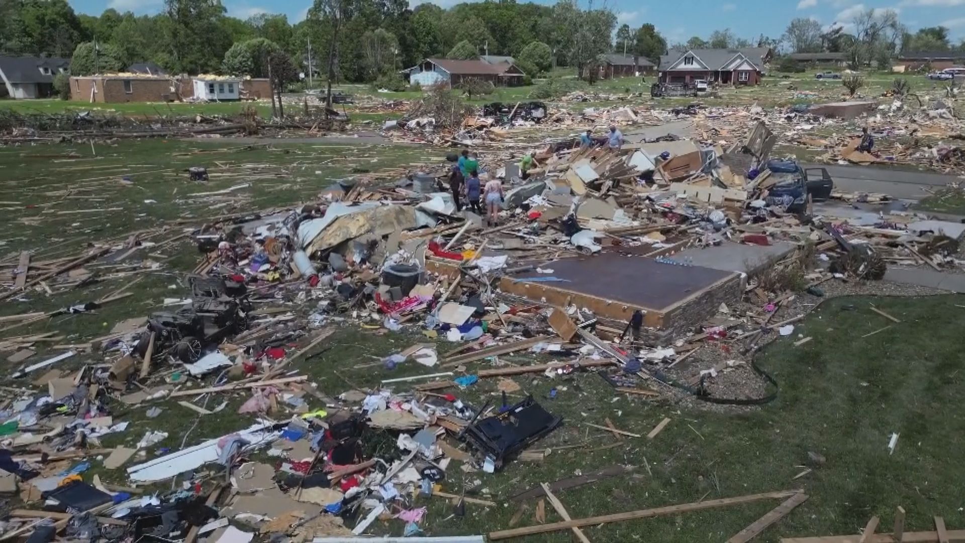 美國多州受極端惡劣天氣侵襲最少27人死亡
