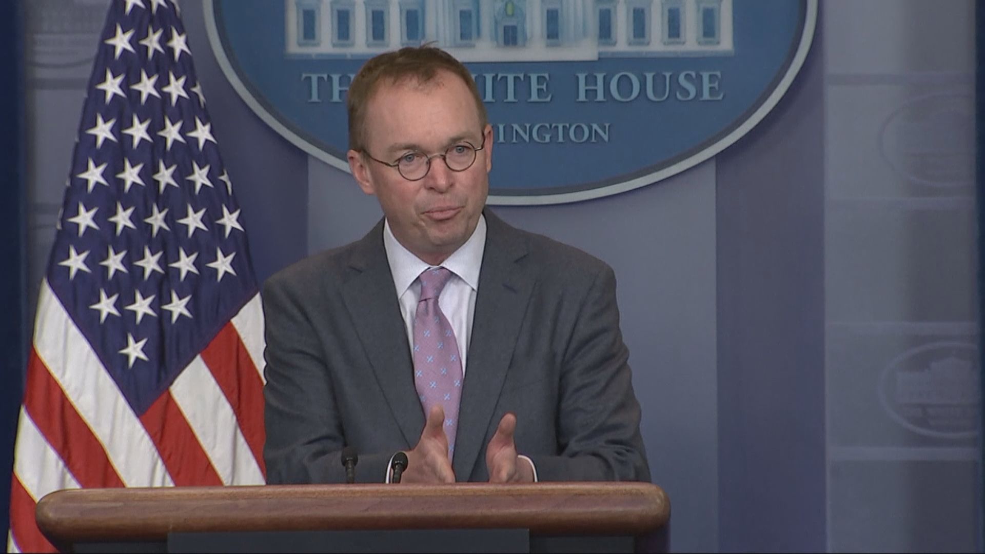 特朗普任命馬爾瓦尼署任白宮幕僚長