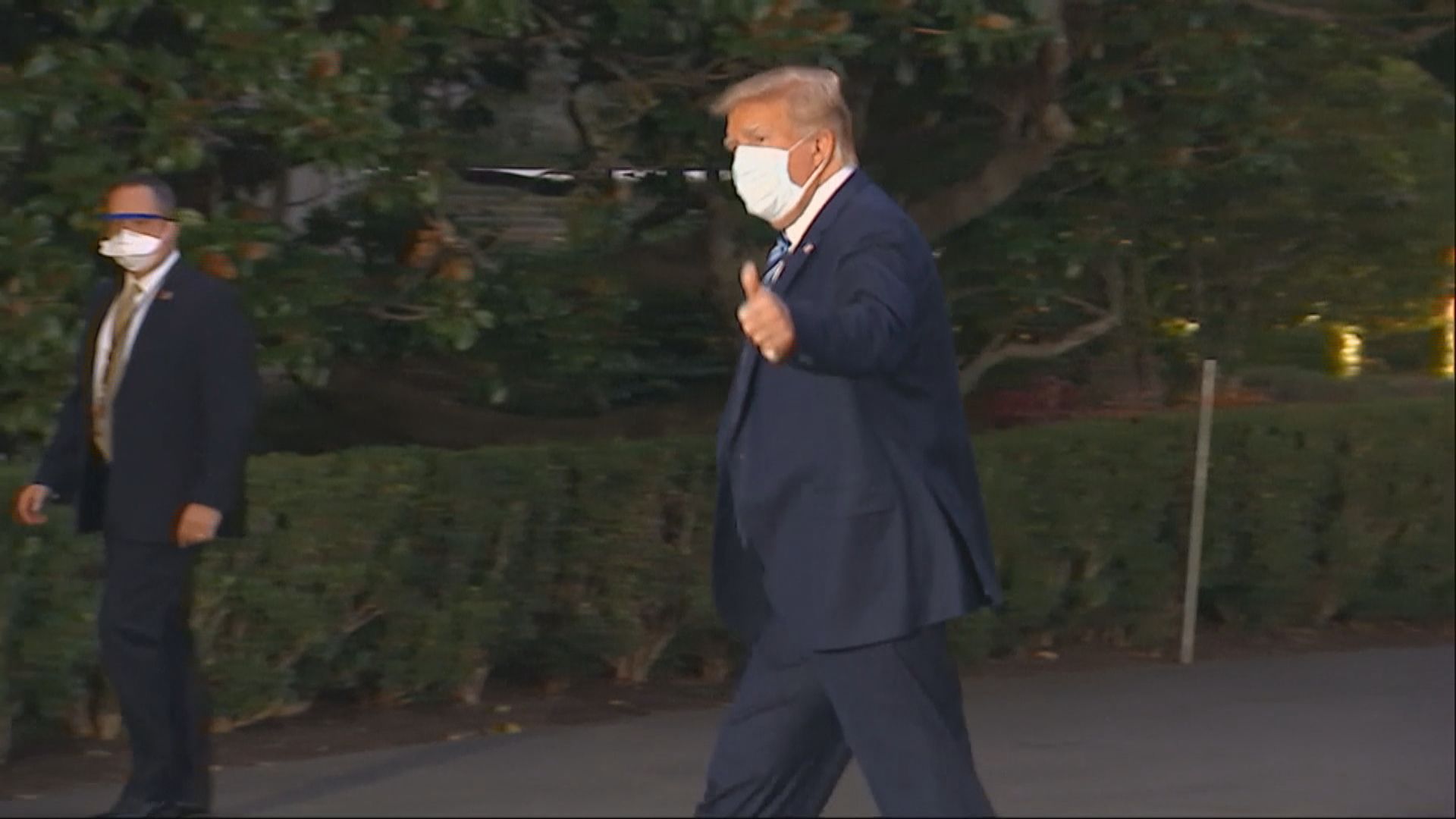 特朗普被批無視隔離措施