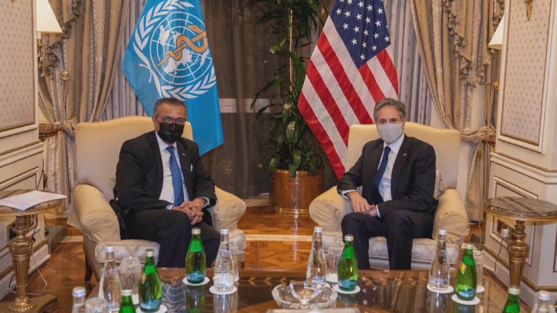 布林肯指美國支持世衛進行次階段病毒溯源調查